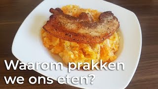 Waarom prakken we ons eten  Waarom Daarom  Het Klokhuis [upl. by Atinihc388]