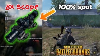 Get 8x Scope in Every Match  PUBG Mobile [upl. by Eiduam]