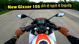 New Suzuki Gixxer SF 155 Ride Impressions  2024 Gixxer 155 Ride🧡 [upl. by Derick]