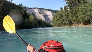 Rheinschlucht Ilanz Reichenau Part 1 [upl. by Htelimay382]