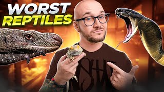 5 Reptiles Beginners SHOULD NEVER GET [upl. by Tabitha]