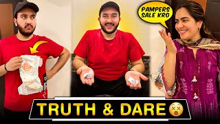 Truth amp Dare game challenge 😂 sab ne mere se pampers sale karway☹️😂 [upl. by Janus]