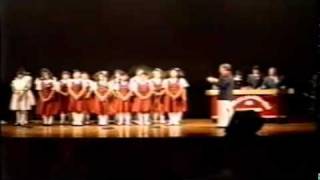 Himno a Belisario Dominguez 1989 Coral colegio Regina Comitan Chiapas [upl. by Reichel]