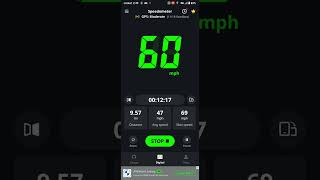 using a speedometer app [upl. by Halvaard984]