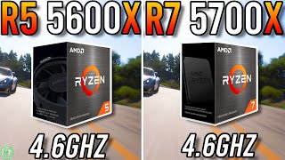 Ryzen 5 5600X vs Ryzen 7 5700X  Big Upgrade [upl. by Akli]