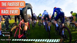 IN THE ACTION  NATIONAL CYCLOCROSS CHAMPS  Onboard race footage [upl. by Haron]