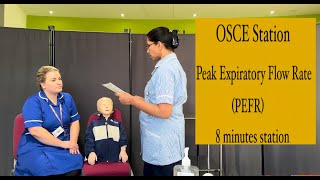 PAEDIATRIC OSCE STATION Peak expiratory flow rate [upl. by Awahsoj634]