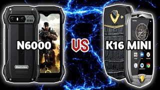 Blackview N6000 vs Oukitel K16 [upl. by Monsour84]