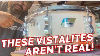 Ludwig Vistalite Jazz Fest Yup you read this right The snare drums that shouldnt be but are [upl. by Novit]