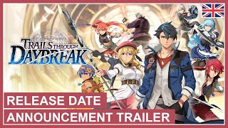 Trails through Daybreak  Release Date Announcement Trailer Switch PS4 PS5 PC（EU  English [upl. by Alle255]