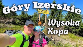 Wysoka Kopa w upalny dzień ☀️ Góry Izerskie 2  Korona Gór Polski [upl. by Hulburt206]