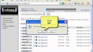 Seagate Internet Drive  Deleting Files [upl. by Kram338]