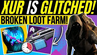 XUR Has RARE Meta EXOTIC amp GLITCH LOOT GOD ROLL Armor Farm Location Inventory January 19 Destiny 2 [upl. by Edahc]