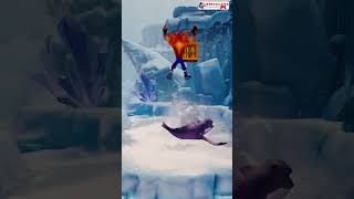 Crash Bandicoot Snow Go Adventure  Chilly Challenges Await [upl. by Enicar]