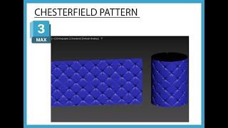 concept of chesterfield sofa in 3dsmax [upl. by Ynnos]