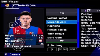 PES PSP C19 2024 REVIEW RUMOR kitsjersey 2425🔥barcelona arsenal manchestercity [upl. by Oile409]