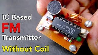 FM Transmitter  Without Coil [upl. by Enrobyalc]