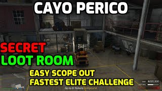 GTA Guide How To Get To Secret Secondary Loot Room In Cayo Perico Heist Airstrip Hangar Solo [upl. by Oivalf]