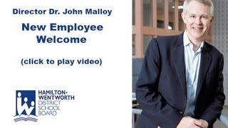 Director Message  New Employee Welcome [upl. by Camilo]