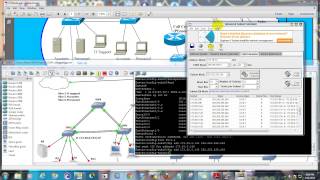 CCNA4 Final Lab 04 VTP Router on a Stick [upl. by Solrac262]