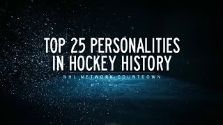 NHL Network Countdown Top Personalities in Hockey History [upl. by Johnsten]