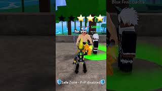 🧞 ♂️ I GAVE YOU 5 WISHES IN BLOX FRUITS shorts [upl. by Elttil]