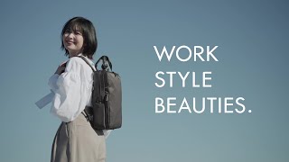 WORK STYLE BEAUTIES 2024SS 森絵梨佳さん image movie15秒 [upl. by Eniamat]