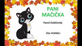 Pavol Dobšinský  PANI MAČIČKA audio rozprávka [upl. by Burack]