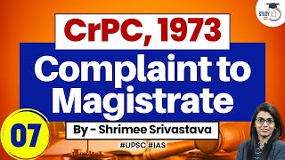 Cognizance and Complaint to Magistrate  Section 190 210  CrPC  Judiciary exams [upl. by Teresita]