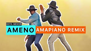 Goya Menor  Ameno amapiano remix official video  Danceglitch [upl. by Filberto]