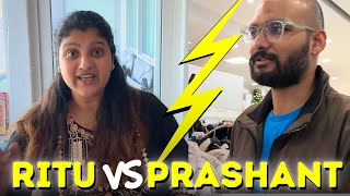 Ritu vs prashant Hum itne alag kyun hai  Albeli Ritu [upl. by Anoif]