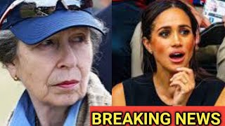 TERROR MEGHAN MARKLE LEFT FUMING AS PRINCESS ANNE REVEAL SHOCKING TRUTH AND PUT HER IN A HOT SEAT [upl. by Xenia954]