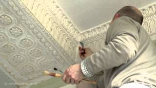 Ornate Plaster Restoration  Ryedale Plasterers Limited [upl. by Tloh181]