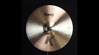 Zildjian 20quot K Crash Ride  2090g [upl. by Kacey]