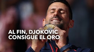 ResumenParis2024 Al fin oro para Novak Djokovic [upl. by Nawk493]