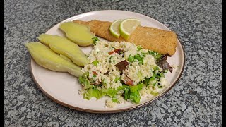 Mama The Cook Prepares  Hake and Couscous [upl. by Richer]