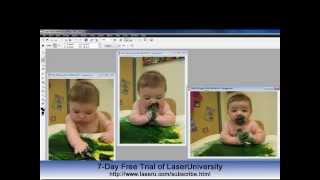 Photo Engraving 101  Video 2 Cropping Resizing amp Resampling [upl. by Cogn]