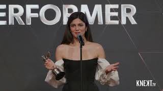 Monica Barbaro  Honorary Breakthrough Performance Acceptance Speech  Astra Film amp TV Awards [upl. by Annoyed]