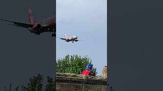 Jet2 landing Leeds Bradford international airport [upl. by Atnoed908]