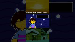 Frisk eats a lemon and dies  Undertale Short undertale deltarune frisk chara [upl. by Auop]