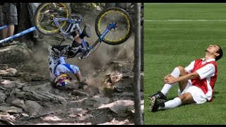 Mountain Bike vs Football [upl. by Evod]