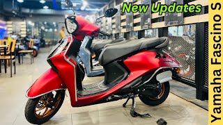 2024 Yamaha Fascino S New Updates Full Review ❤️ Price amp Features 🔥 Better Than All 125 CCs [upl. by Potts]