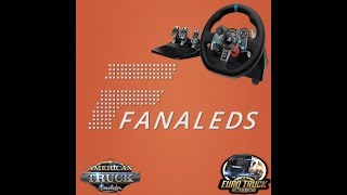 Tutorial aplicacion Fanaleds para logitech g29 g27 [upl. by Airdnaed]