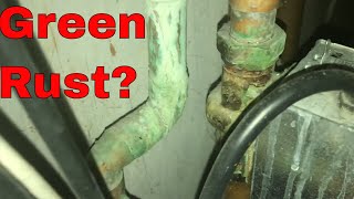 Should you worry about the green rustpatina virdigris on your copper pipes [upl. by Sands912]