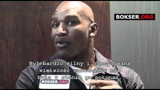 Evander Holyfield o Andrzeju Gołocie [upl. by Erdnua]