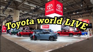 Toronto Auto Show Sneak Peak With Latest Toyota Models [upl. by Alasdair]