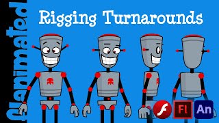 💥 Rigging a Full Turnaround in Adobe Animate 💥 Advanced SMR [upl. by Nitram604]