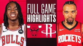 BULLS at ROCKETS  FULL GAME HIGHLIGHTS  March 21 2024 [upl. by Bobseine]