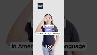 How to sign quotBoyquot in American Sign Language [upl. by Zakarias514]