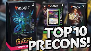 Top 10 Precon Decks for Commander 2024 Edition  Magic The Gathering [upl. by Enomas204]